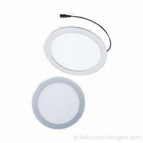 LED Round Panel Light with Super Bright LED Lighting Source and 120 Degrees Beam Angle